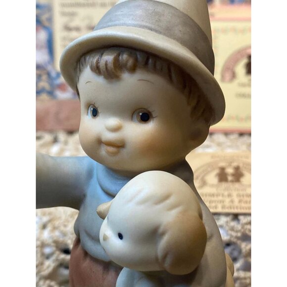 1992 Enesco Simple Simon Once Upon A Fairy Tale Porcelain Figurine Limited Editi - Picture 7 of 10